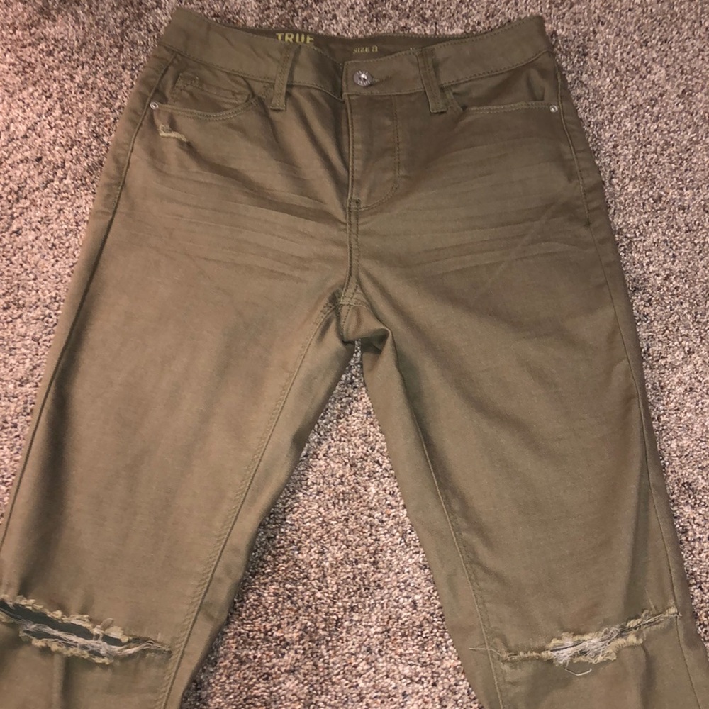 Mid rise jeans